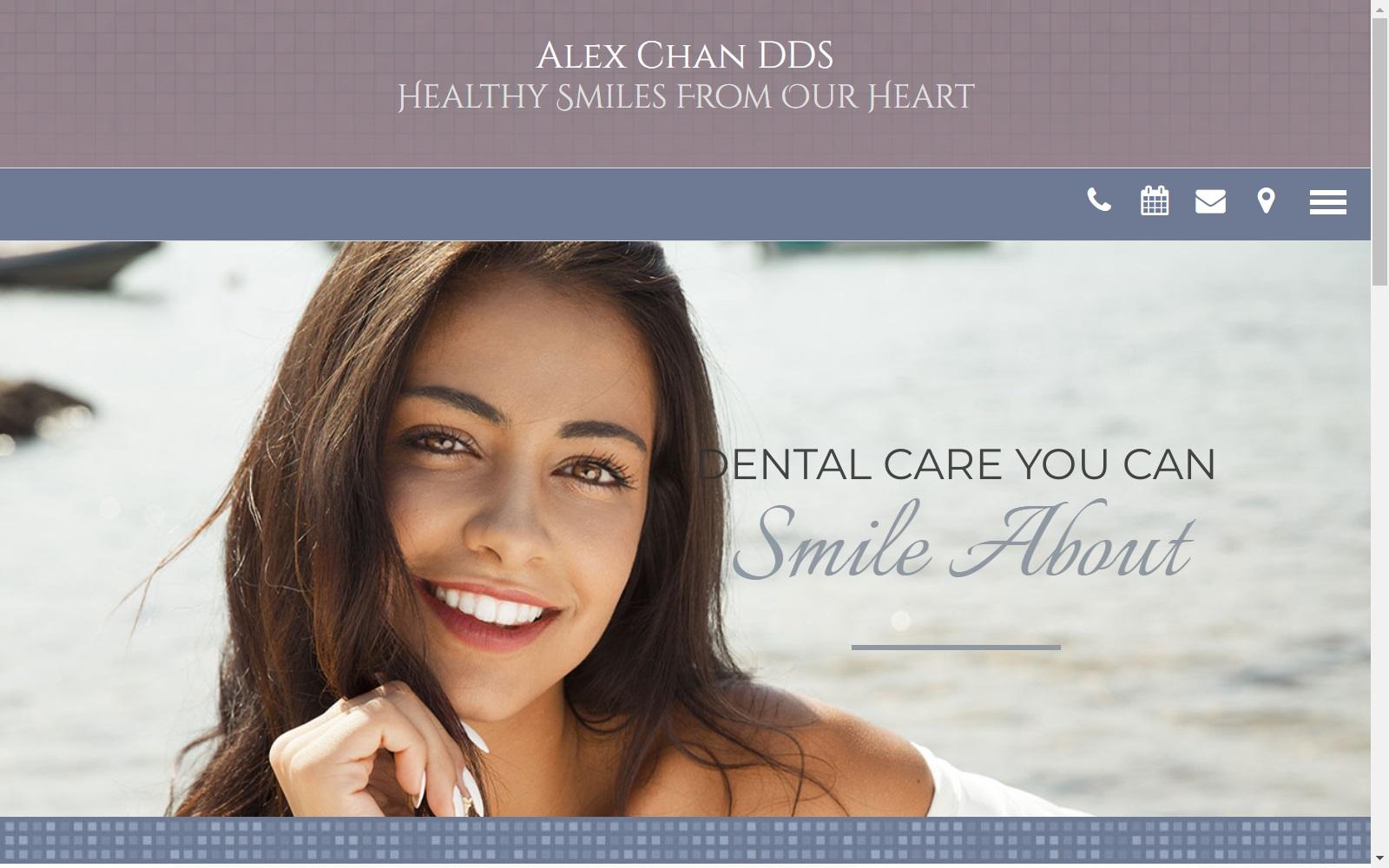 Dr. Alex Chan DDS PLLC screenshot