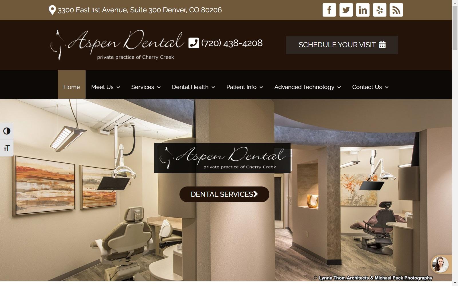 Aspen Dental Private Practice of Cherry Creek screenshot