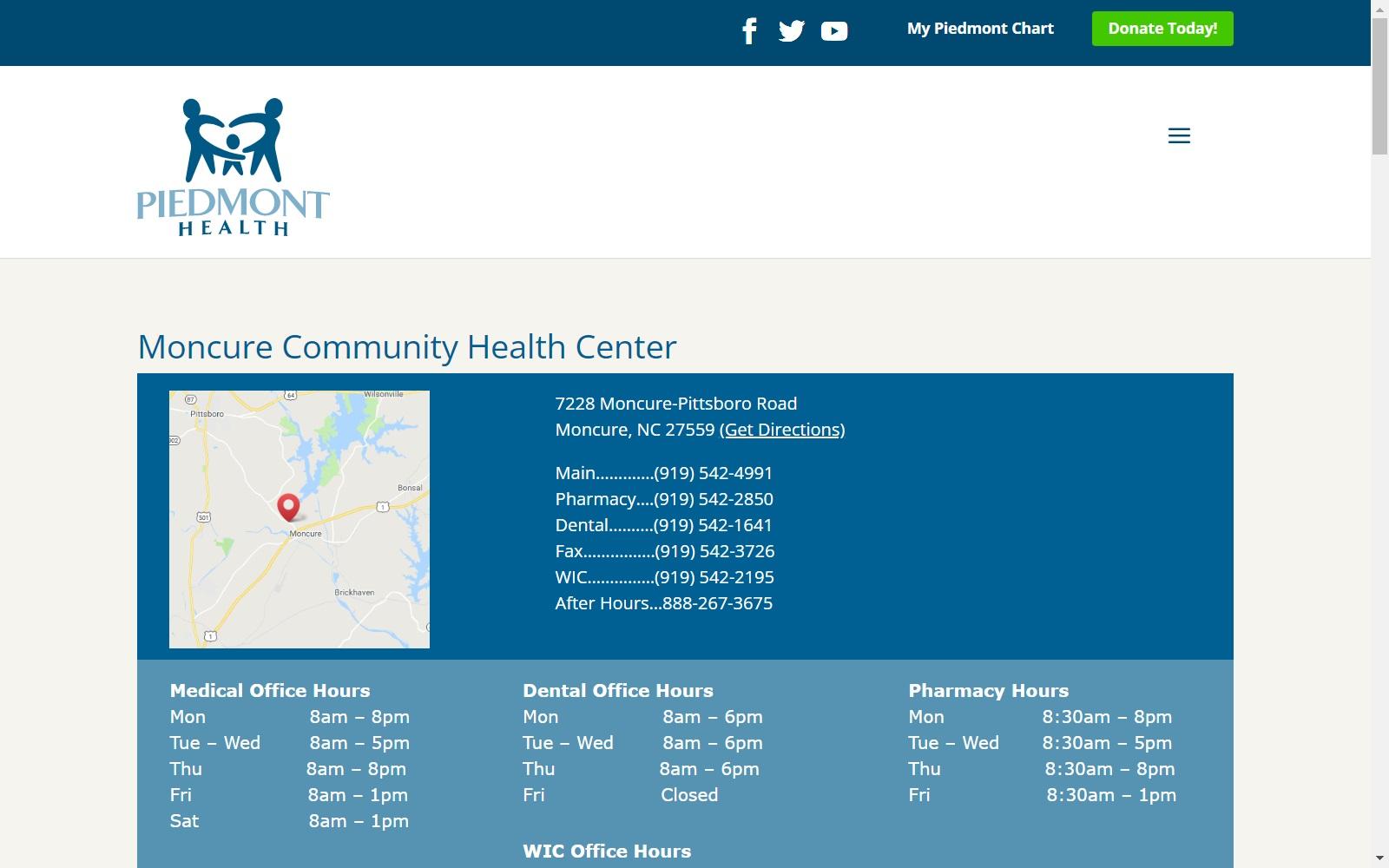 Moncure Community Health Center