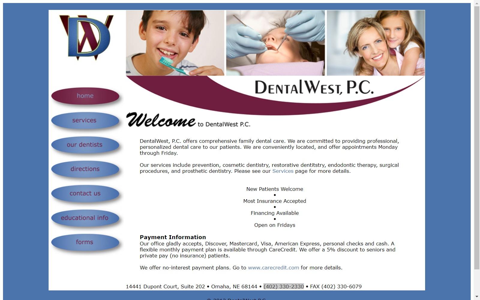 Dental West PC screenshot