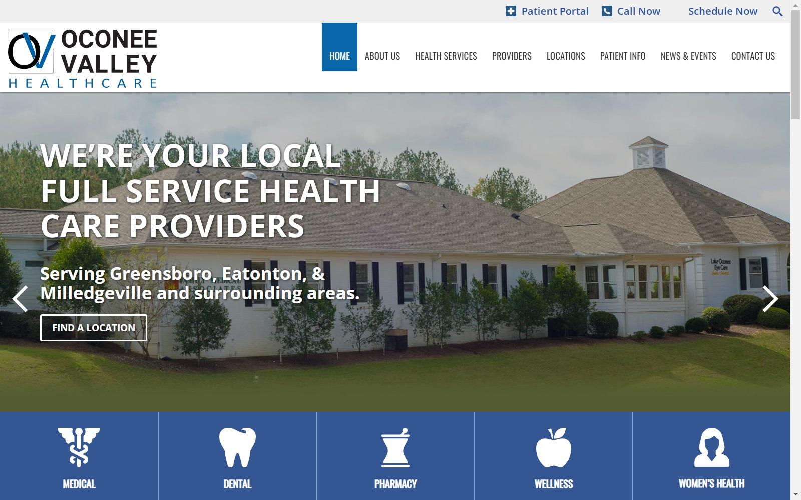 Oconee Valley Healthcare screenshot