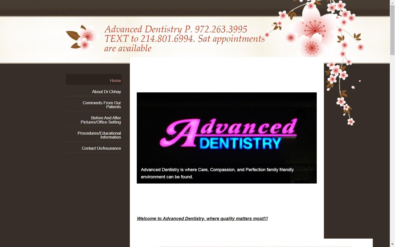 Advanced Dentistry