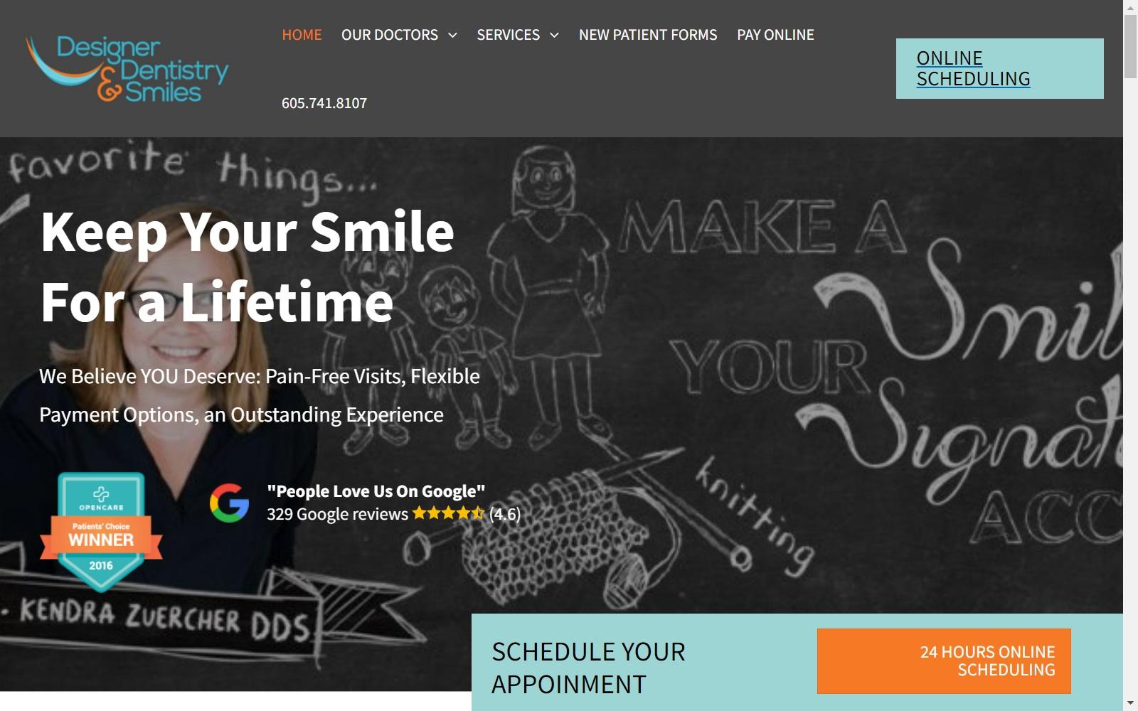 Designer Dentistry & Smiles screenshot