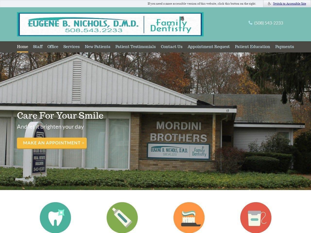 Nichols Eugene B DDS screenshot