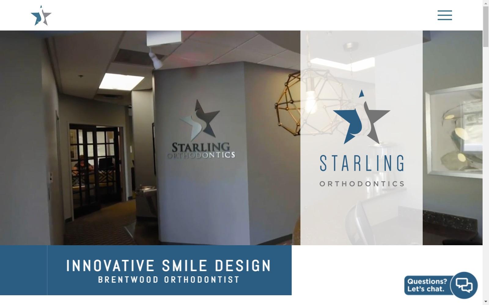 Starling Orthodontics screenshot