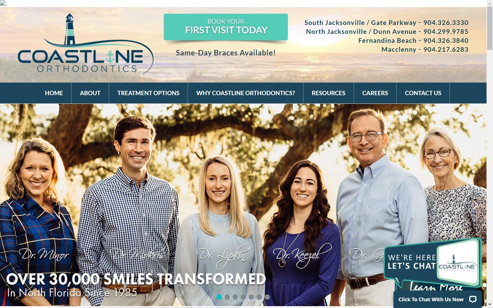 Coastline Orthodontics screenshot
