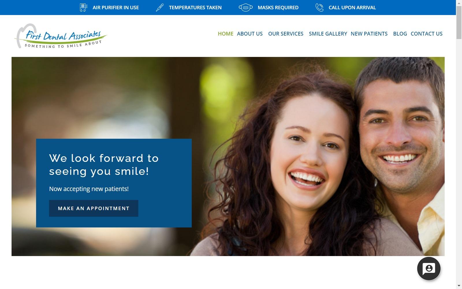 First Dental Associates screenshot