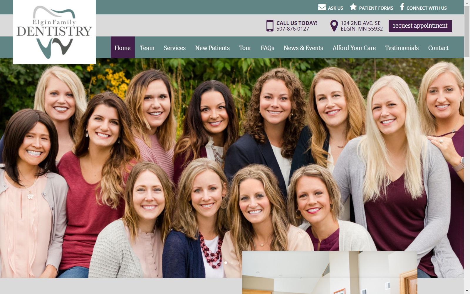 Elgin Family Dentistry screenshot