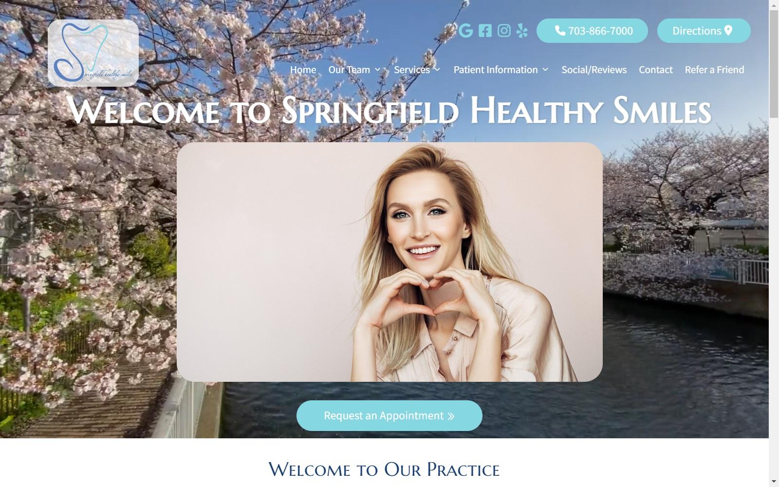 Springfield Healthy Smile P.C. screenshot