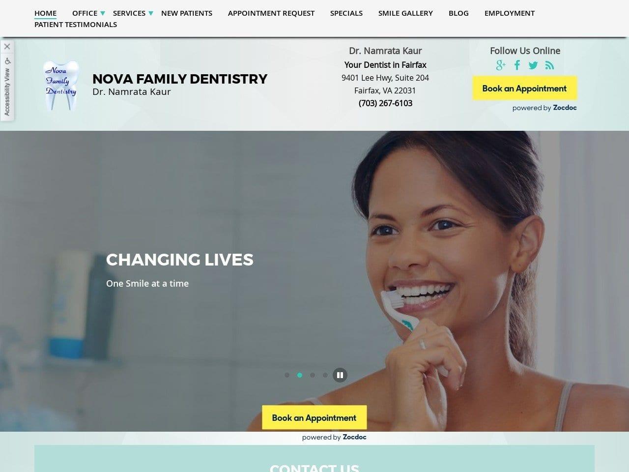 Nova Family Dentist screenshot