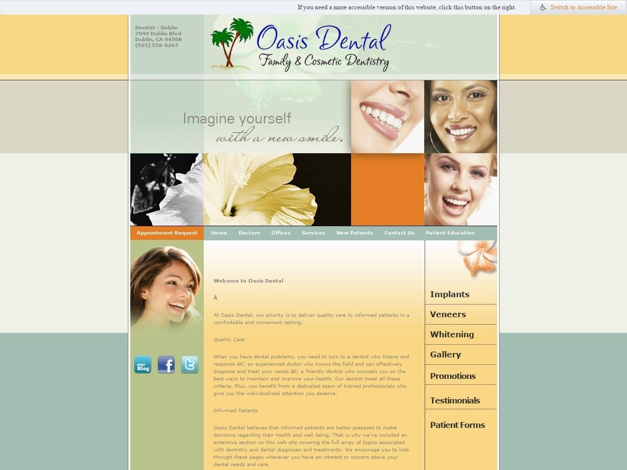 Oasis Dental screenshot