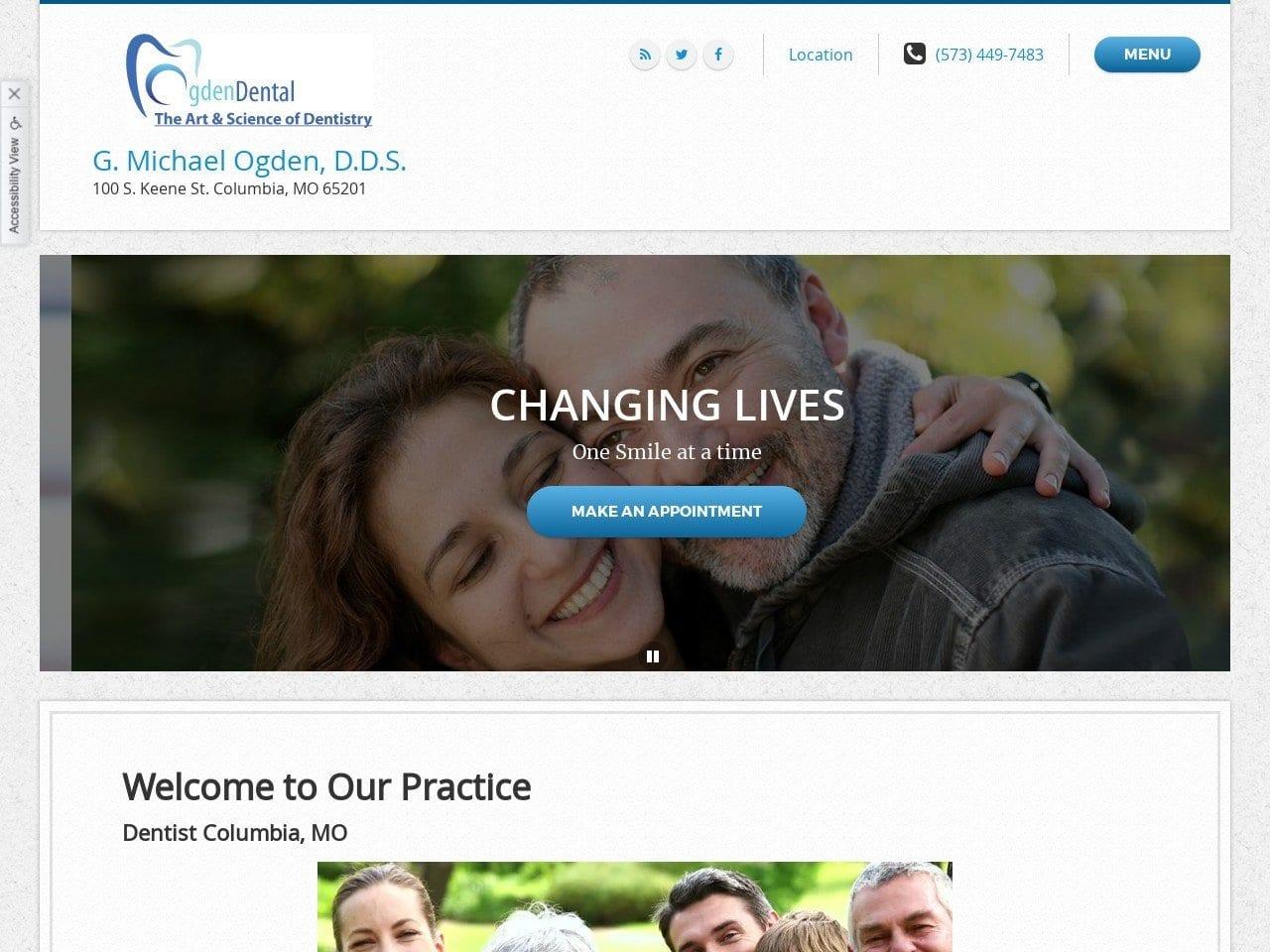 Ogden Dental screenshot