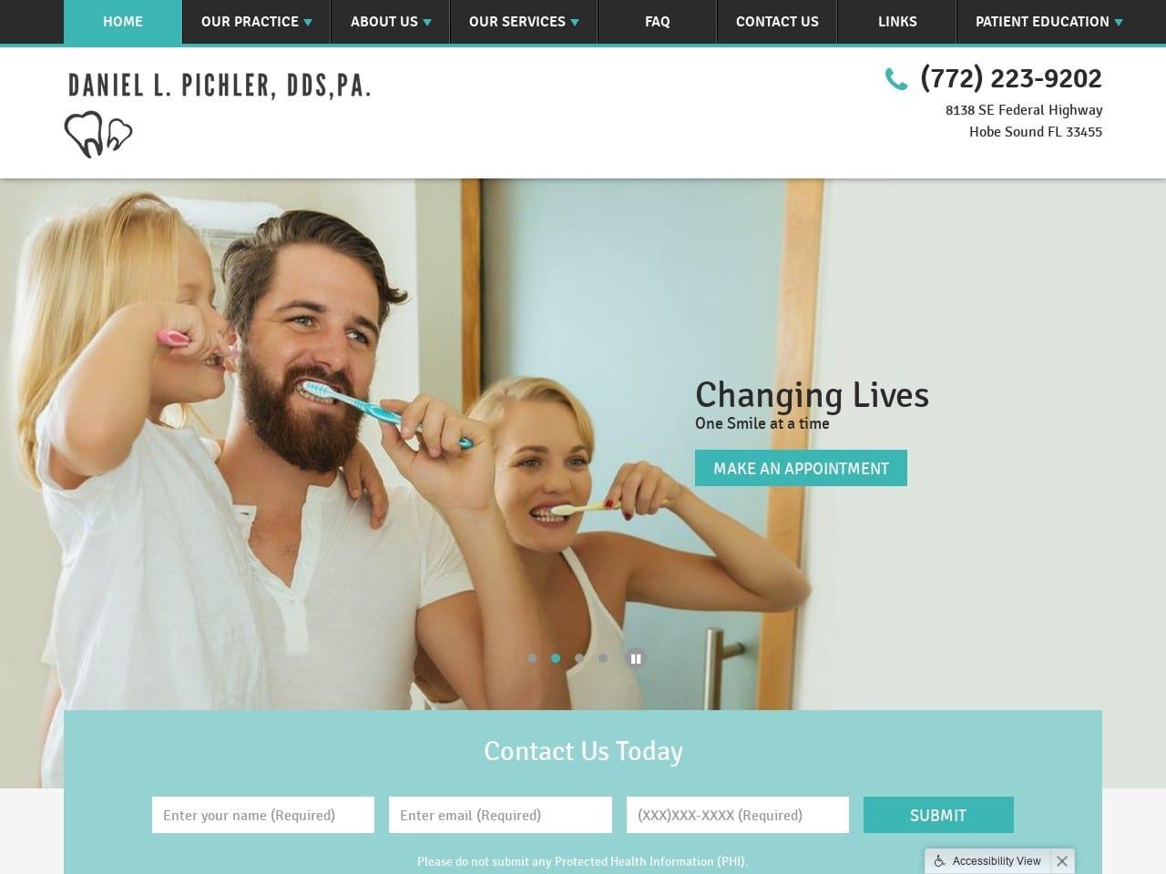 Pichler Daniel L DDS screenshot