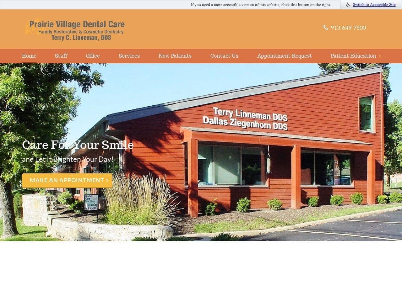 Prairie Dental Care Linneman Terry C Dds Ziegenhor