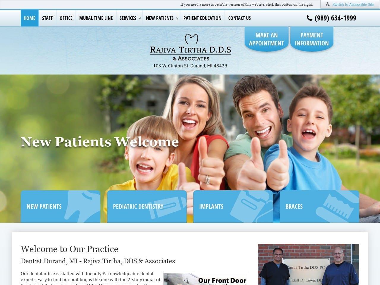 Rajiva Tirtha D.D.S. Dentist