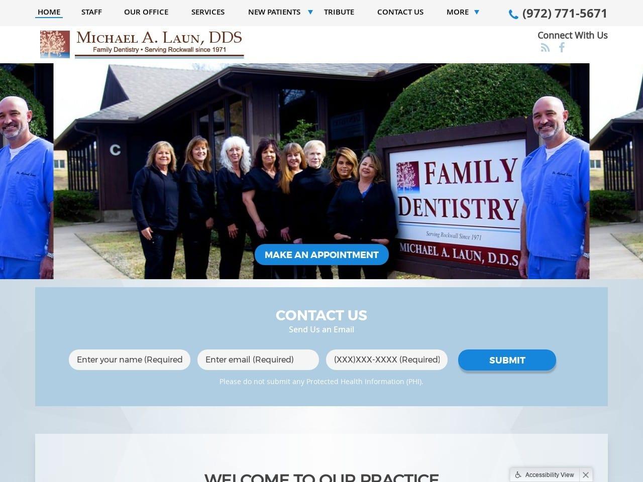 Arthur H Kuhlman DDS Michael A Laun DDS screenshot