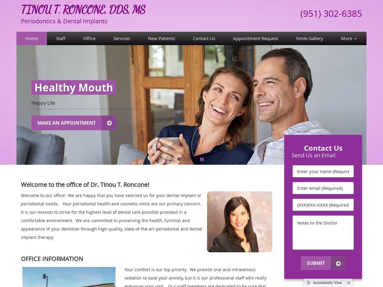 Tinou T. Roncone DDS MS