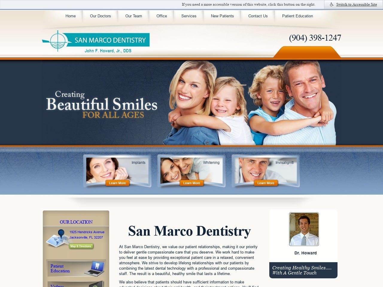 San Marco Dentistry screenshot
