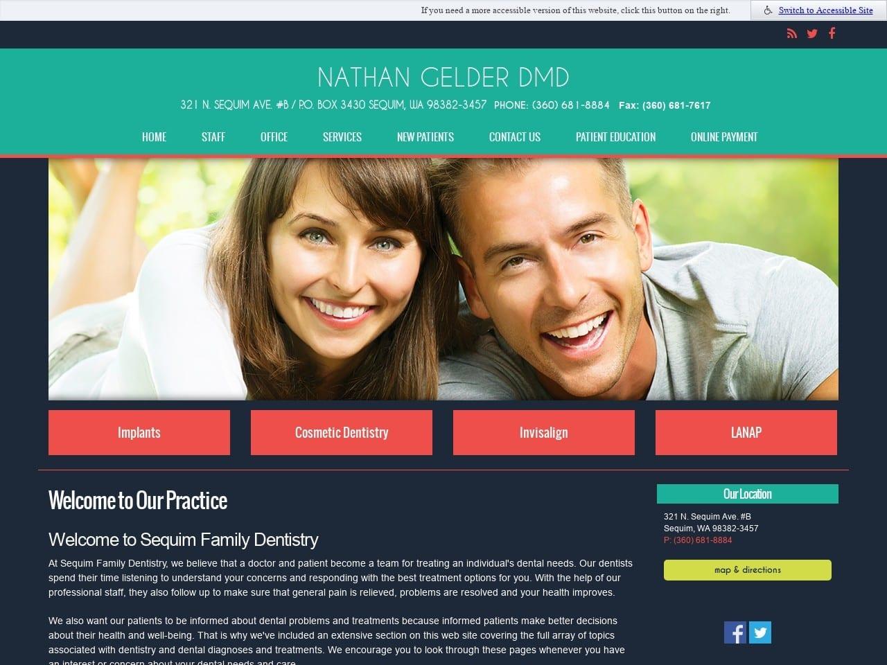 Dr. Nathan E. Gelder DMD screenshot