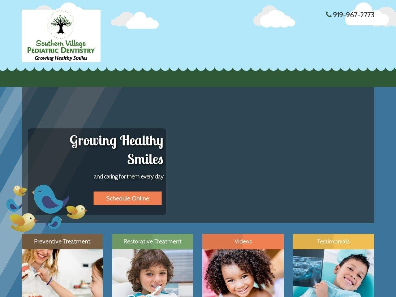 Southern Village Pediatric Dentist screenshot