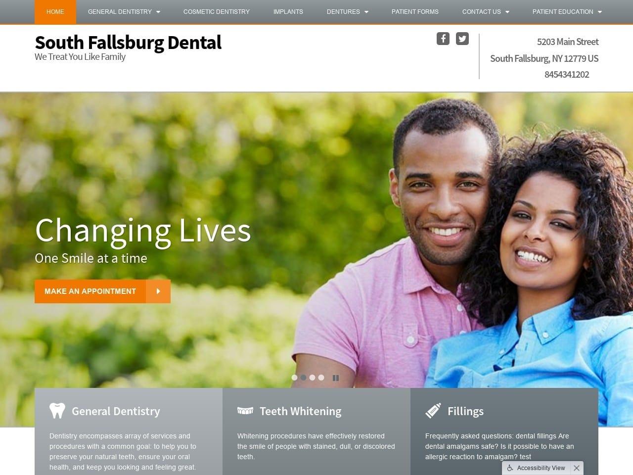South Fallsburg Dental screenshot