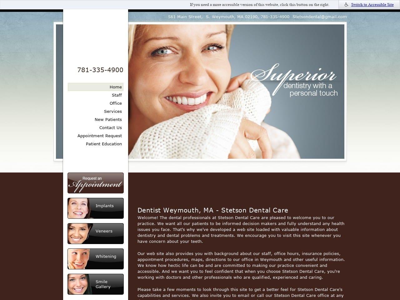 Stetson Dental Care screenshot
