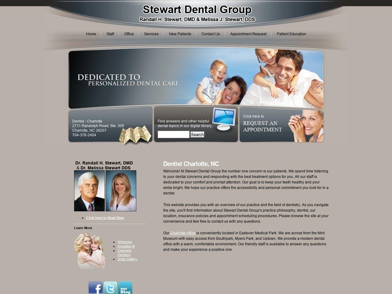 Stewart Dental Group screenshot