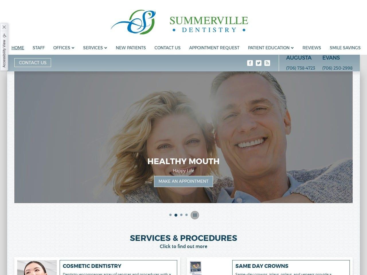 Summerville Dentistry Wingard Scott D DMD