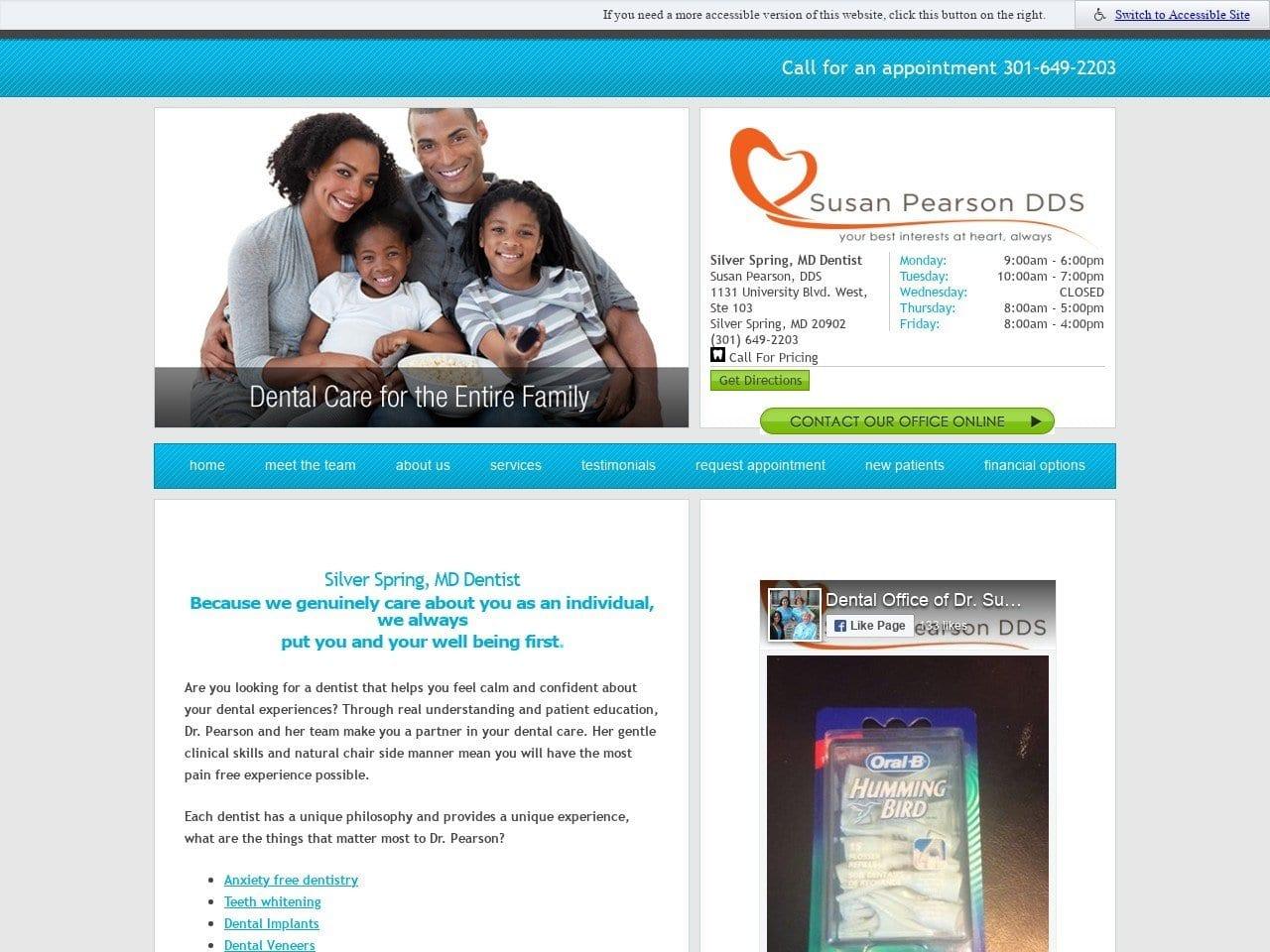 Pearson Susan DDS screenshot
