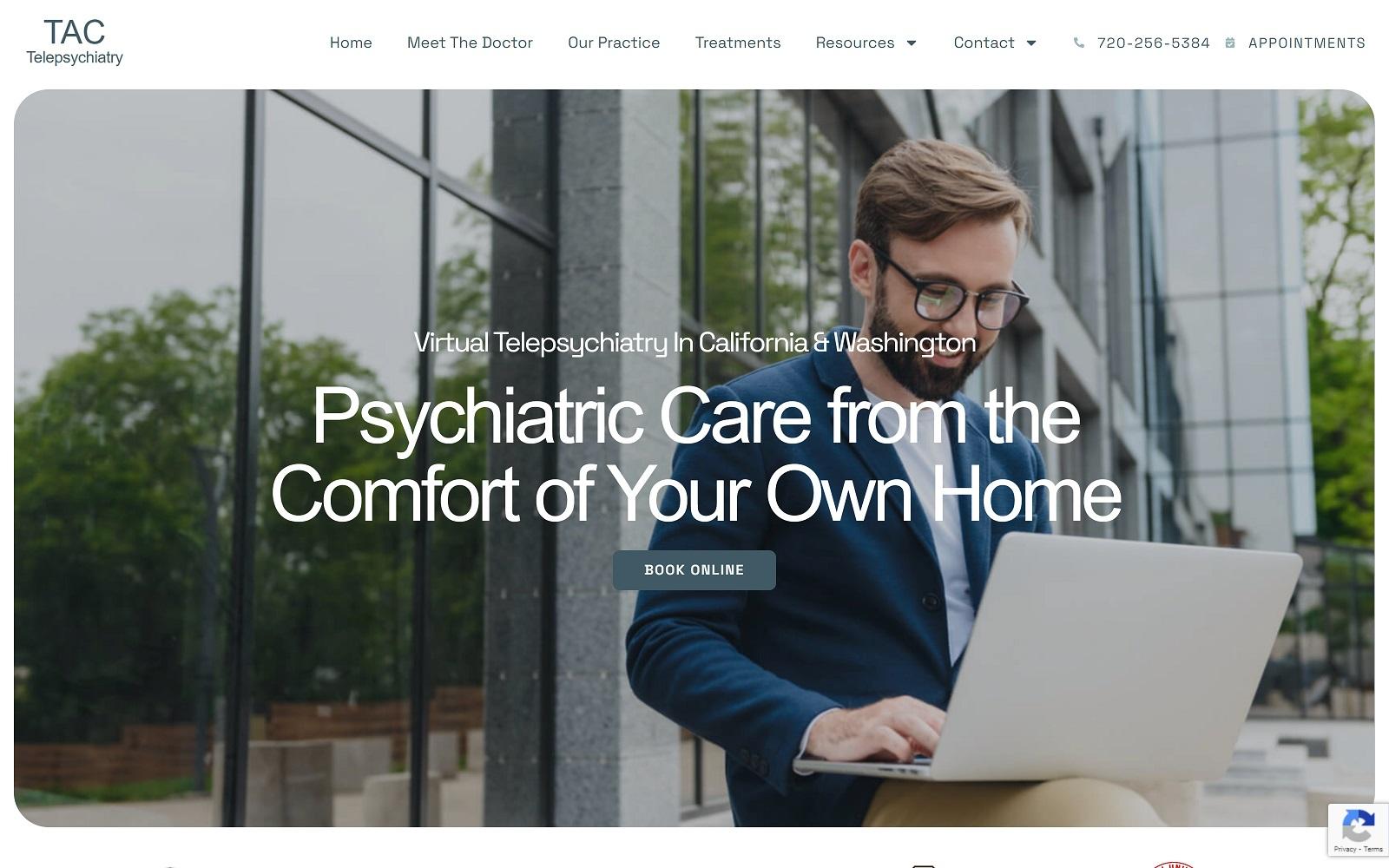 Tac Telepsychiatry screenshot