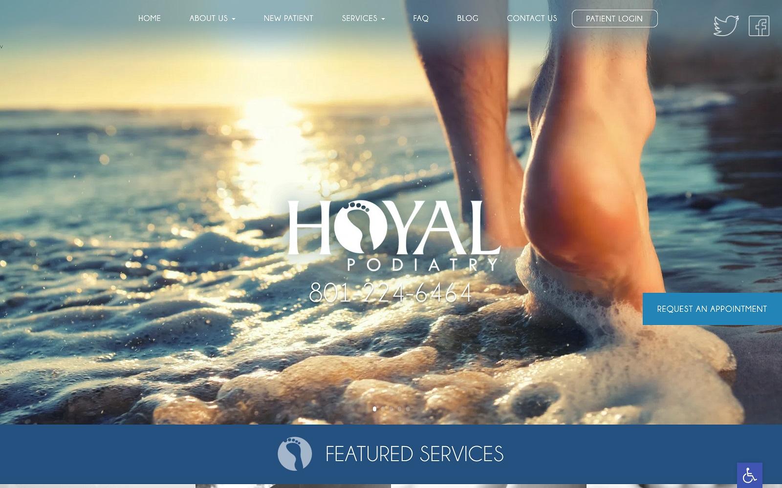 Hoyal Podiatry screenshot
