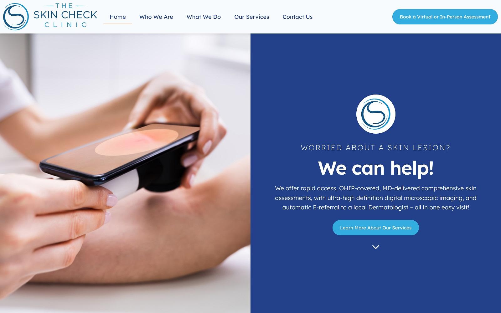 The Skin Check Clinic screenshot