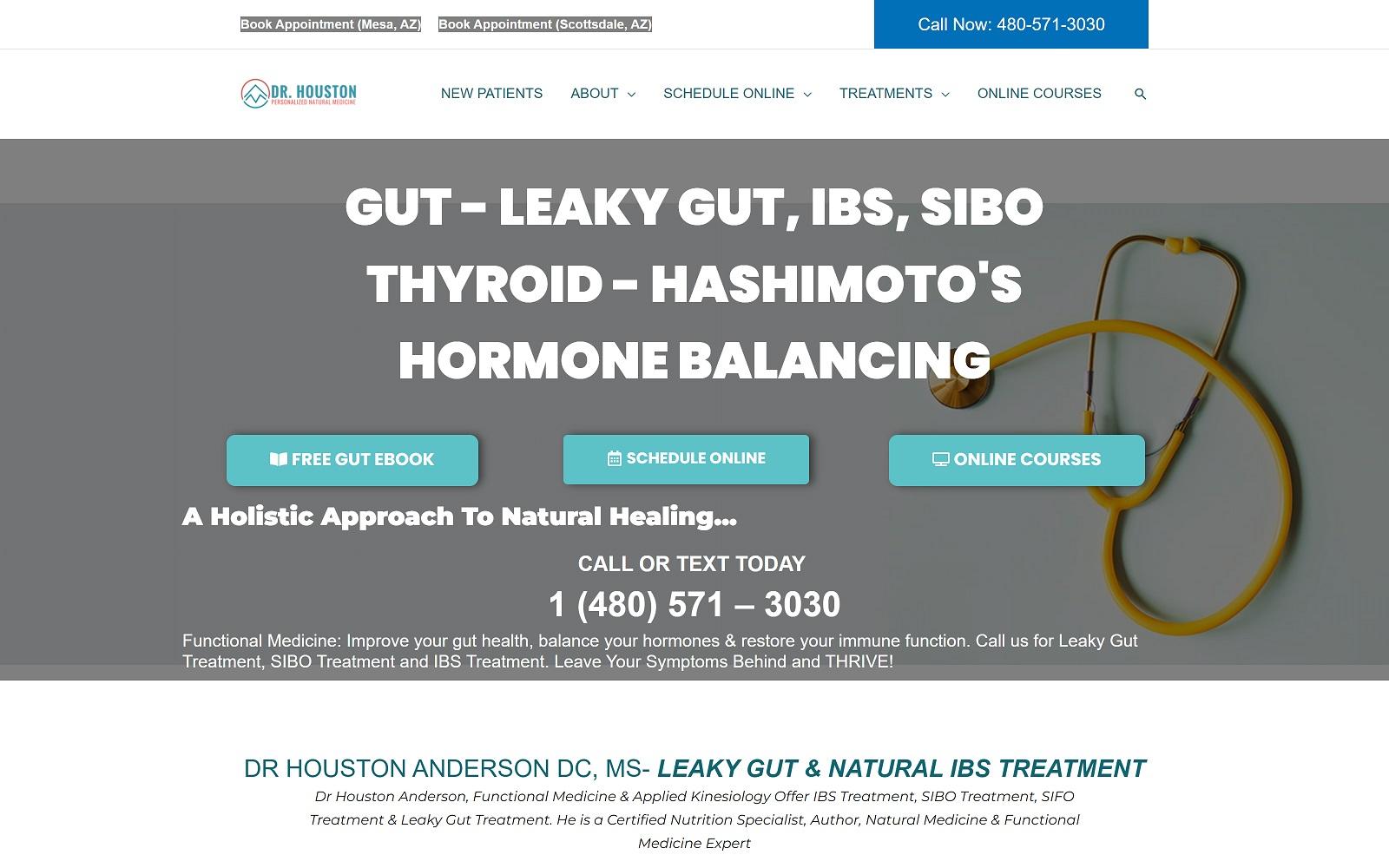 Dr. Houston Anderson, DC, MS - Functional Medicine & Applied Kinesiology