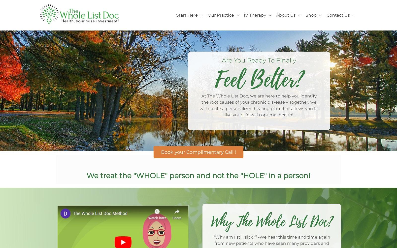 The Whole List Doc | Functional Medicine
