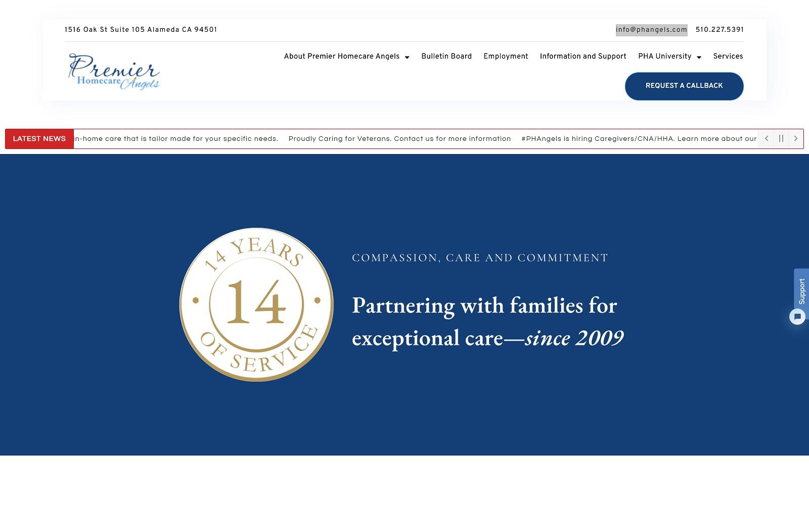 Premier Homecare Angels screenshot