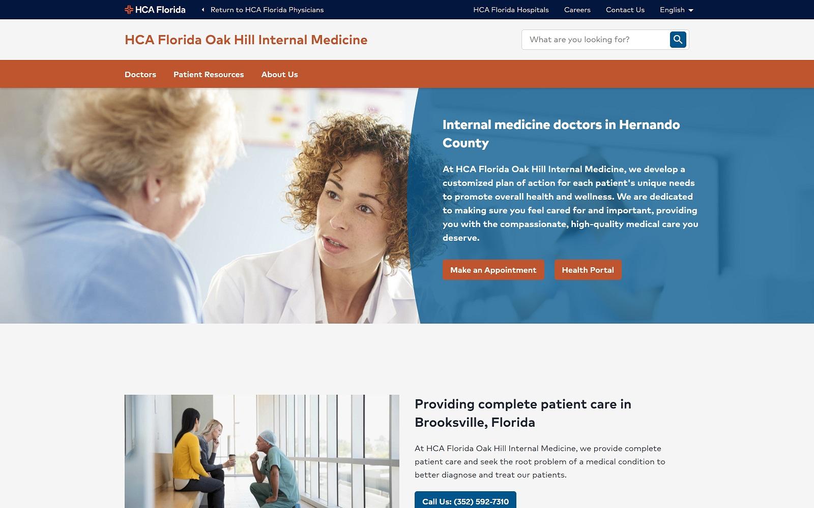 HCA Florida Oak Hill Internal Medicine