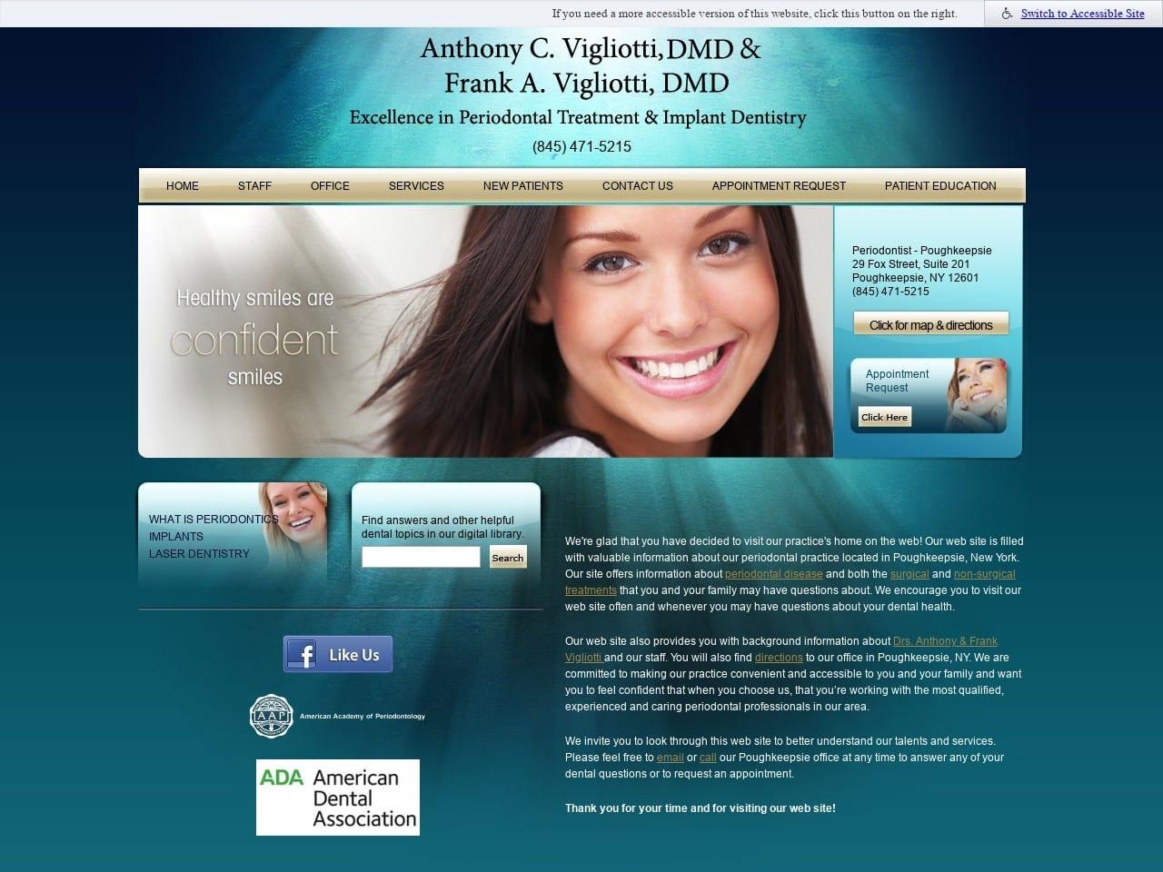Frank A Vigliotti PC Vigliotti Frank A DDS screenshot