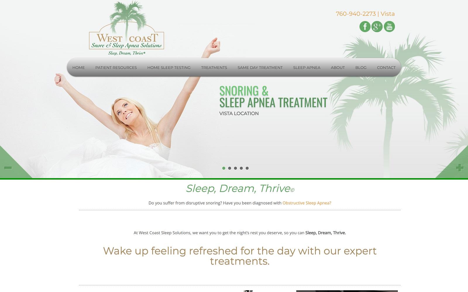 West Coast Snore & Sleep Apnea Solutions