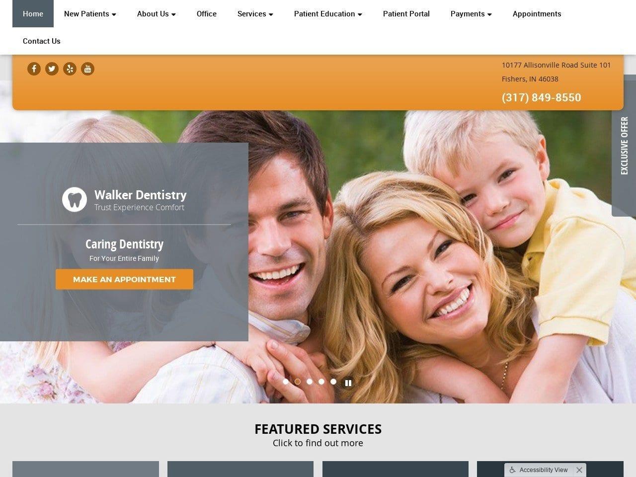 Walker Dentistry screenshot