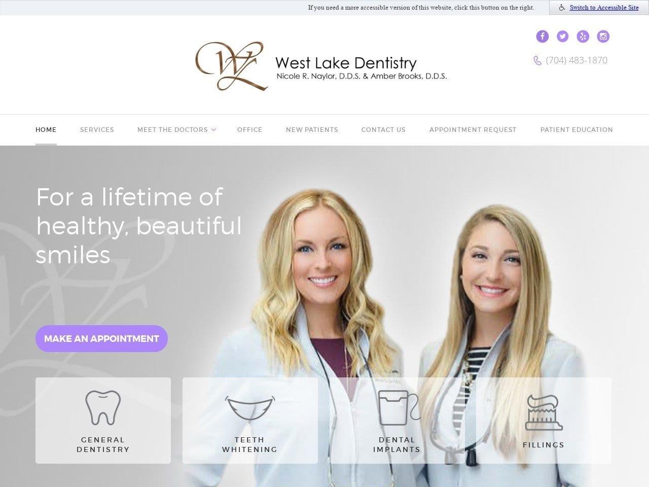 West Lake Dentist screenshot