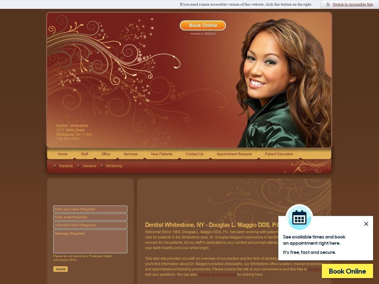 Whitestone Dental Group screenshot