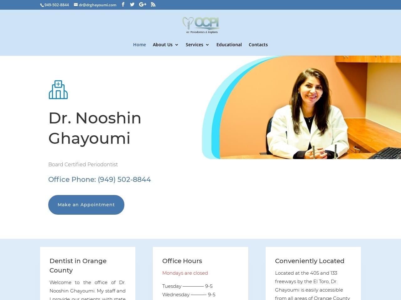 O.C. Periodontics & Implants screenshot
