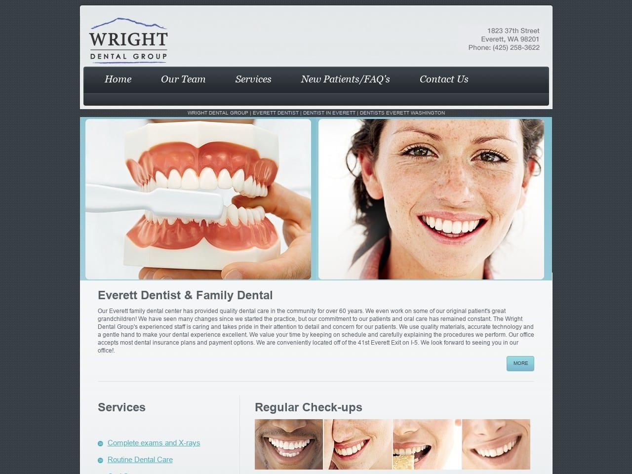 Wright Dental Group Wright Aaron D DMD screenshot