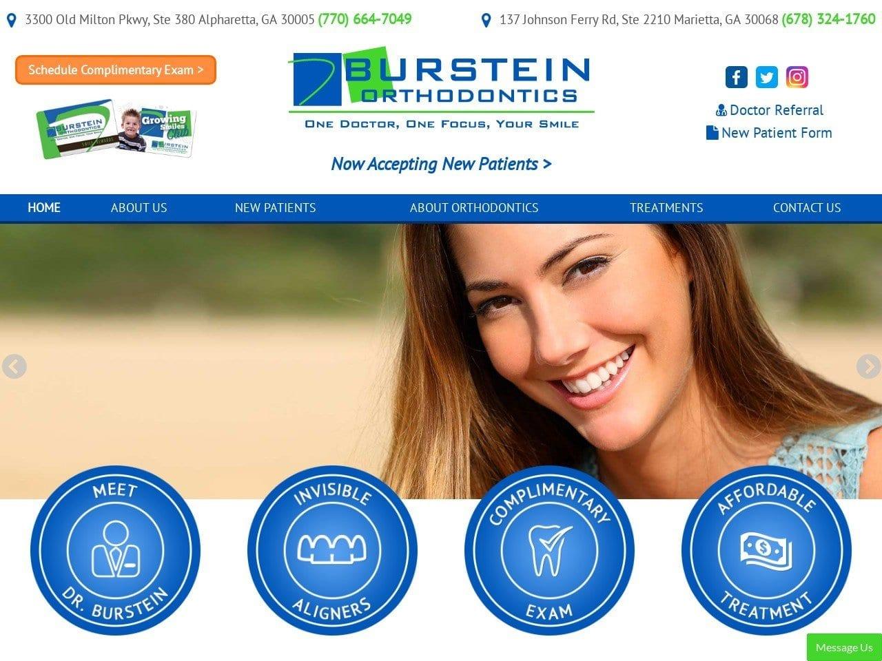Burstein Daniel DDS screenshot