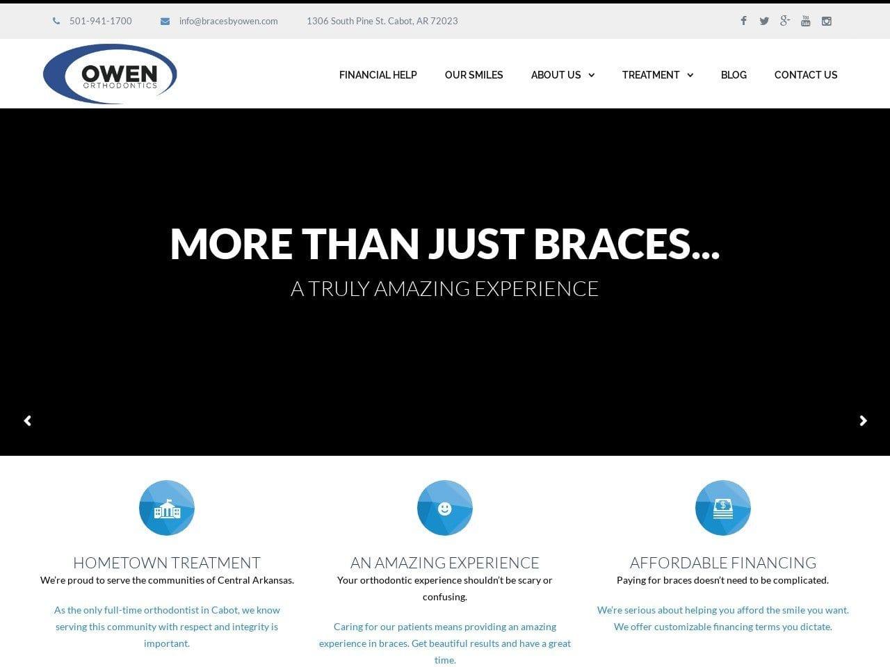 Owen Orthodontics screenshot