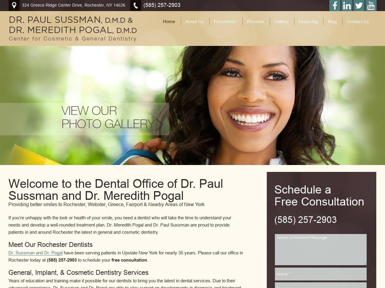 Drs. Pogal & Sussman At The Center For Cosmetic screenshot