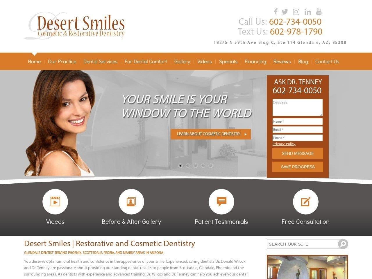 Desert Smiles Cosmetic Dentist screenshot