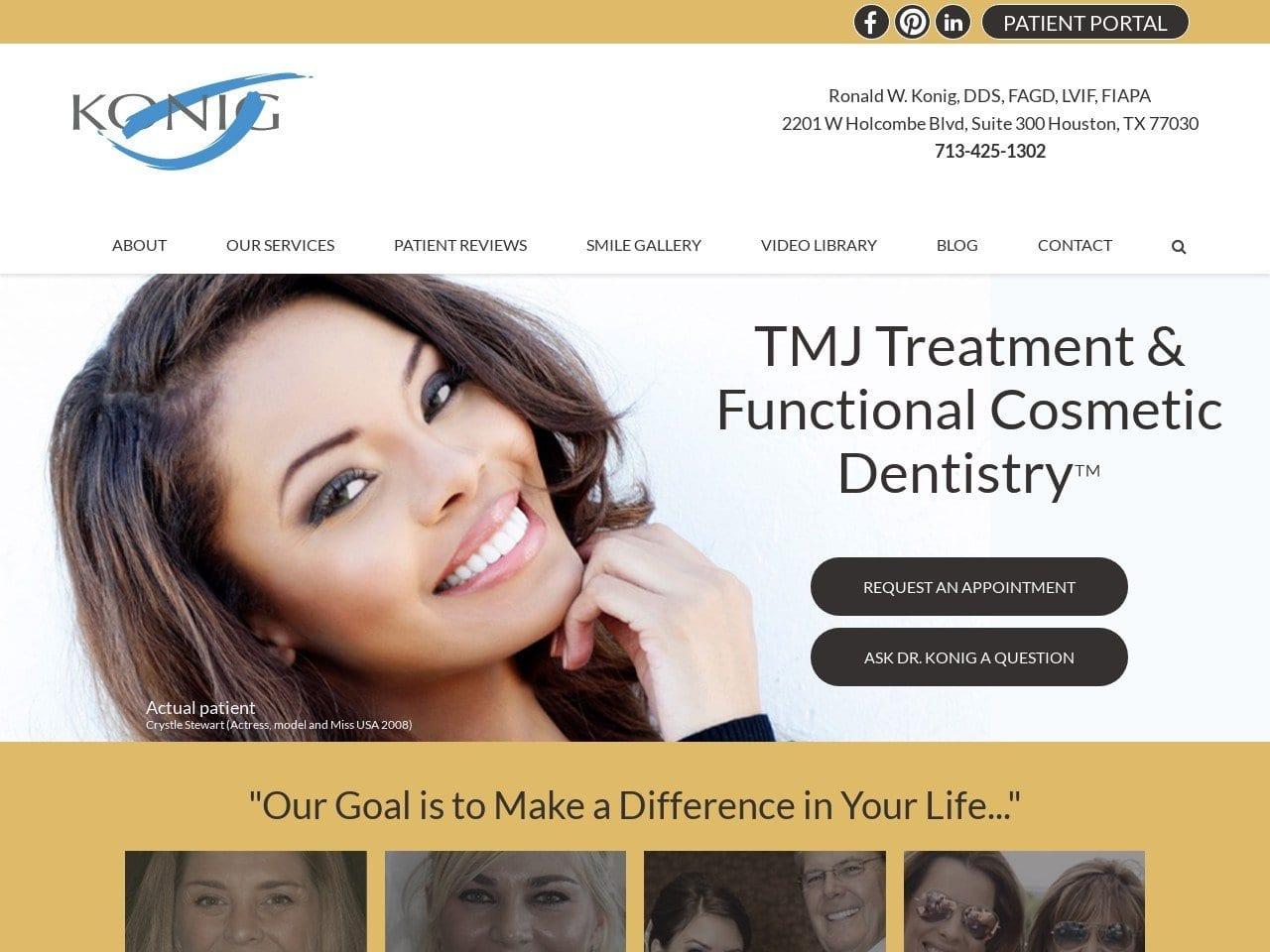 Dr. Ronald Konig Dds Cosmetic Dentist screenshot