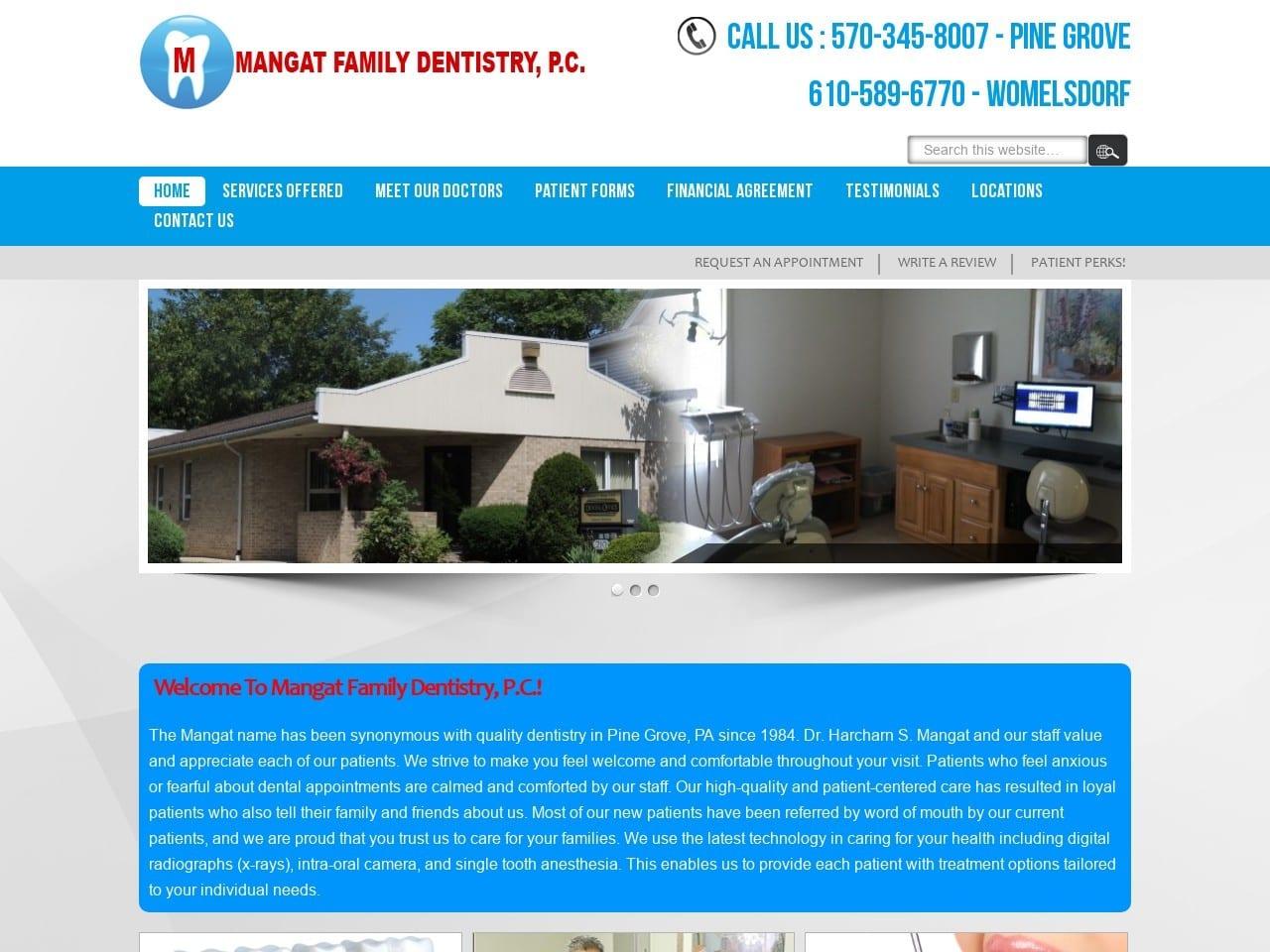 Mangat Family Dentist screenshot