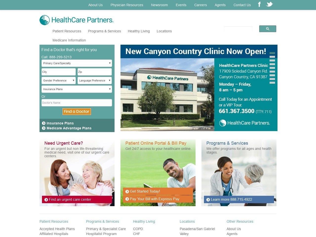 Healthcare Partners Med Group Bischoff Eric L DDS screenshot